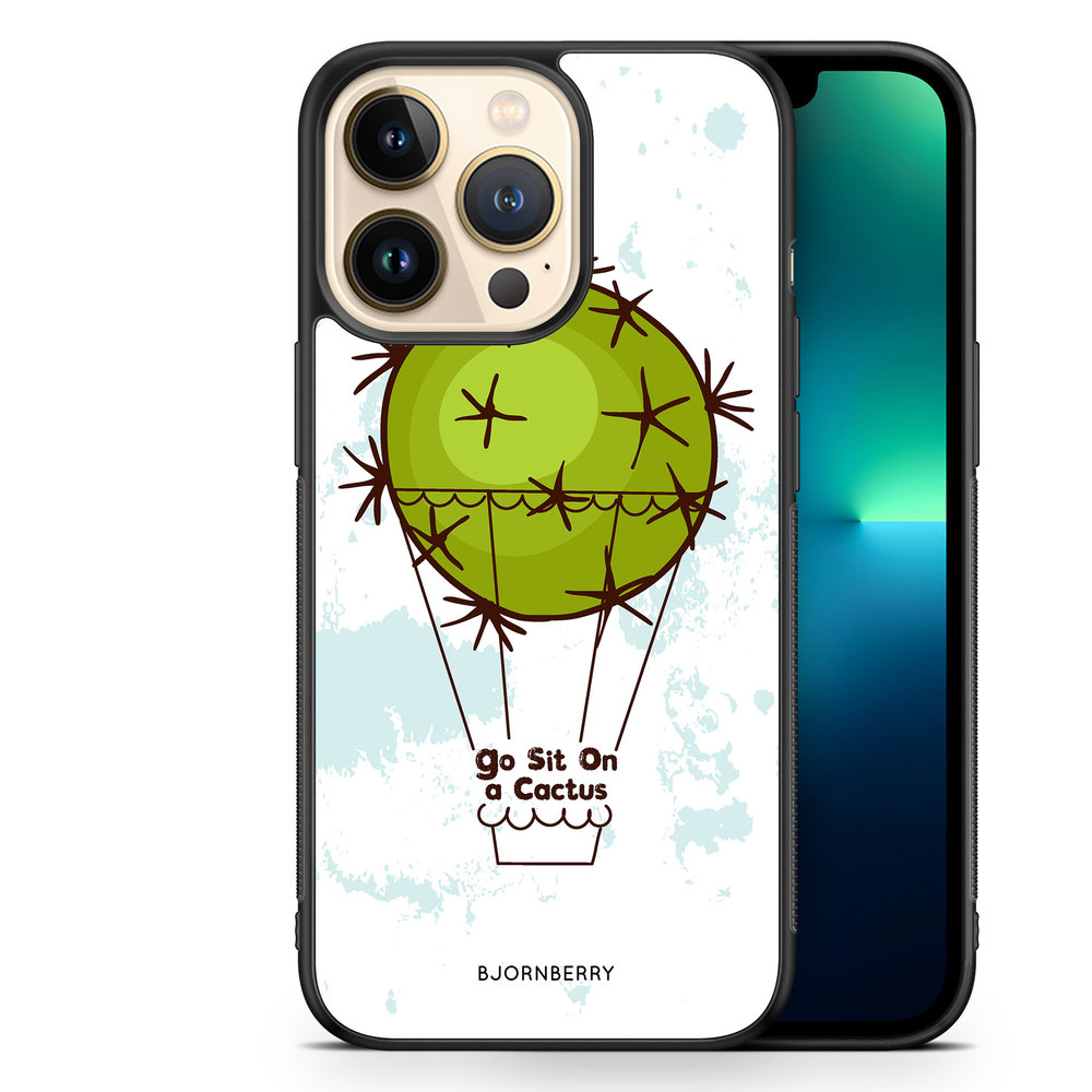 iPhone 13 Pro Case - Go sit on a cactus