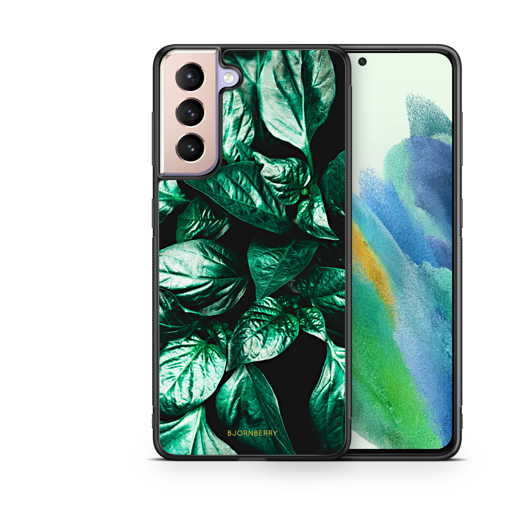 Samsung Galaxy S21 FE 5G Case - Green Leaves