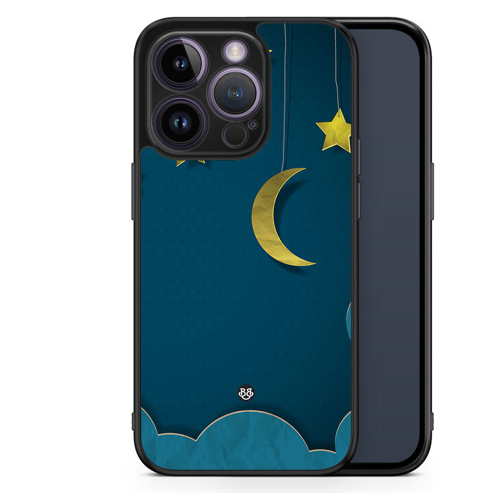 iPhone 14 Pro Case - Moon stars