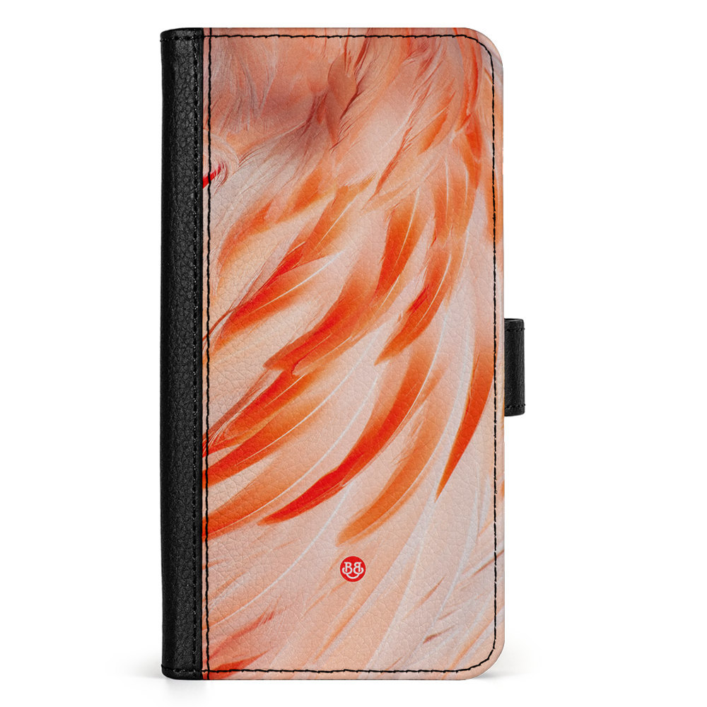 Doro 8050 Wallet Case - Flamingo Feathers