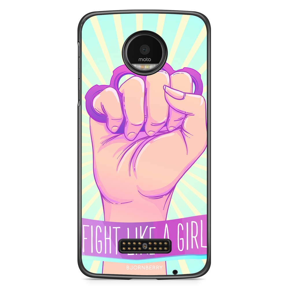 Moto Z2 Play Case - Fight Like A Girl