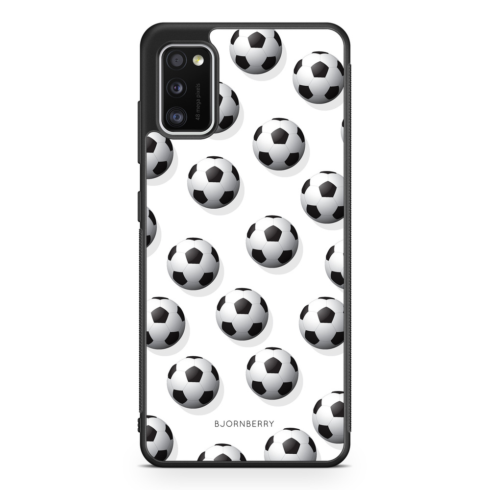 Samsung Galaxy A41 Case - Footballs Pattern