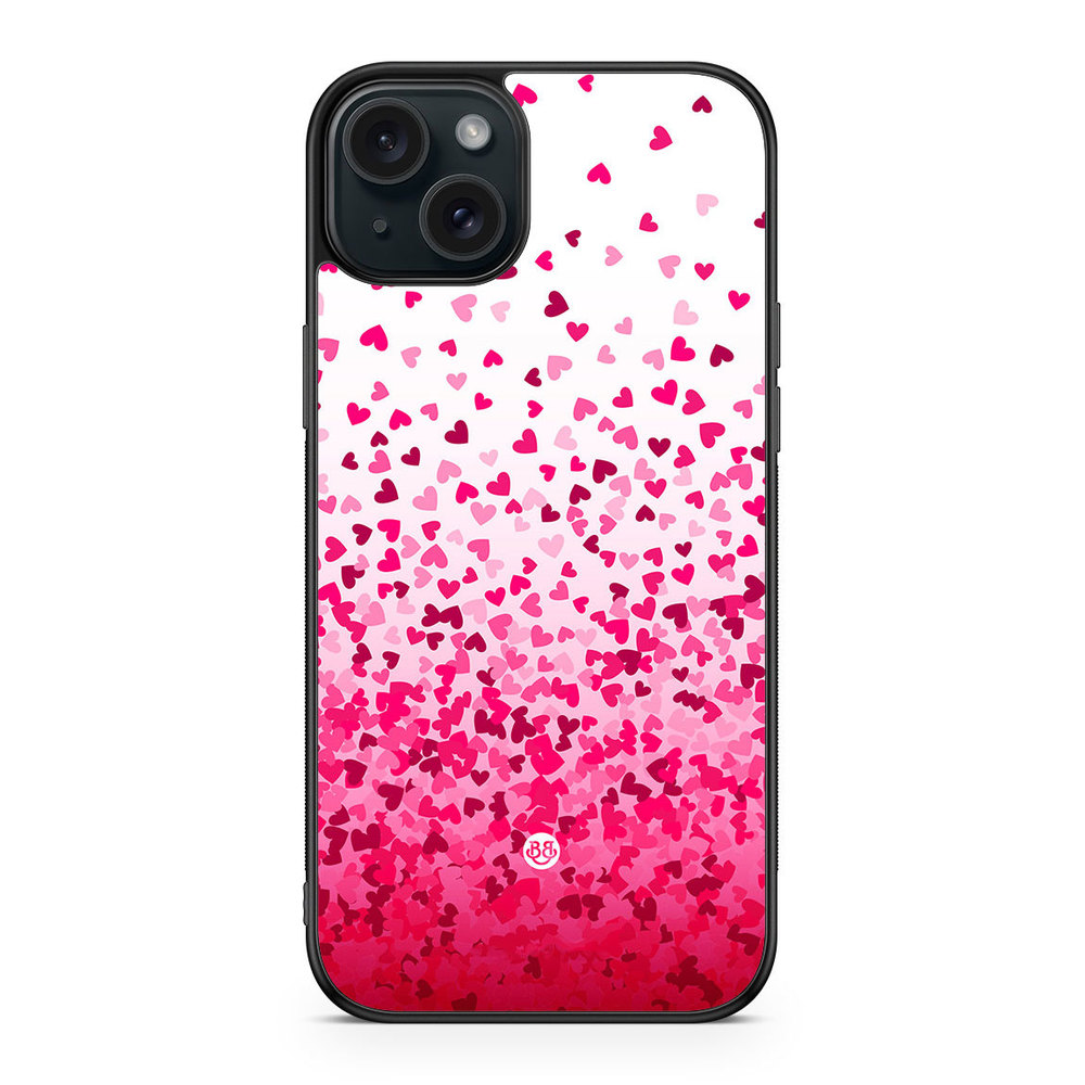 iPhone 15 Plus Case - Heart Confetti