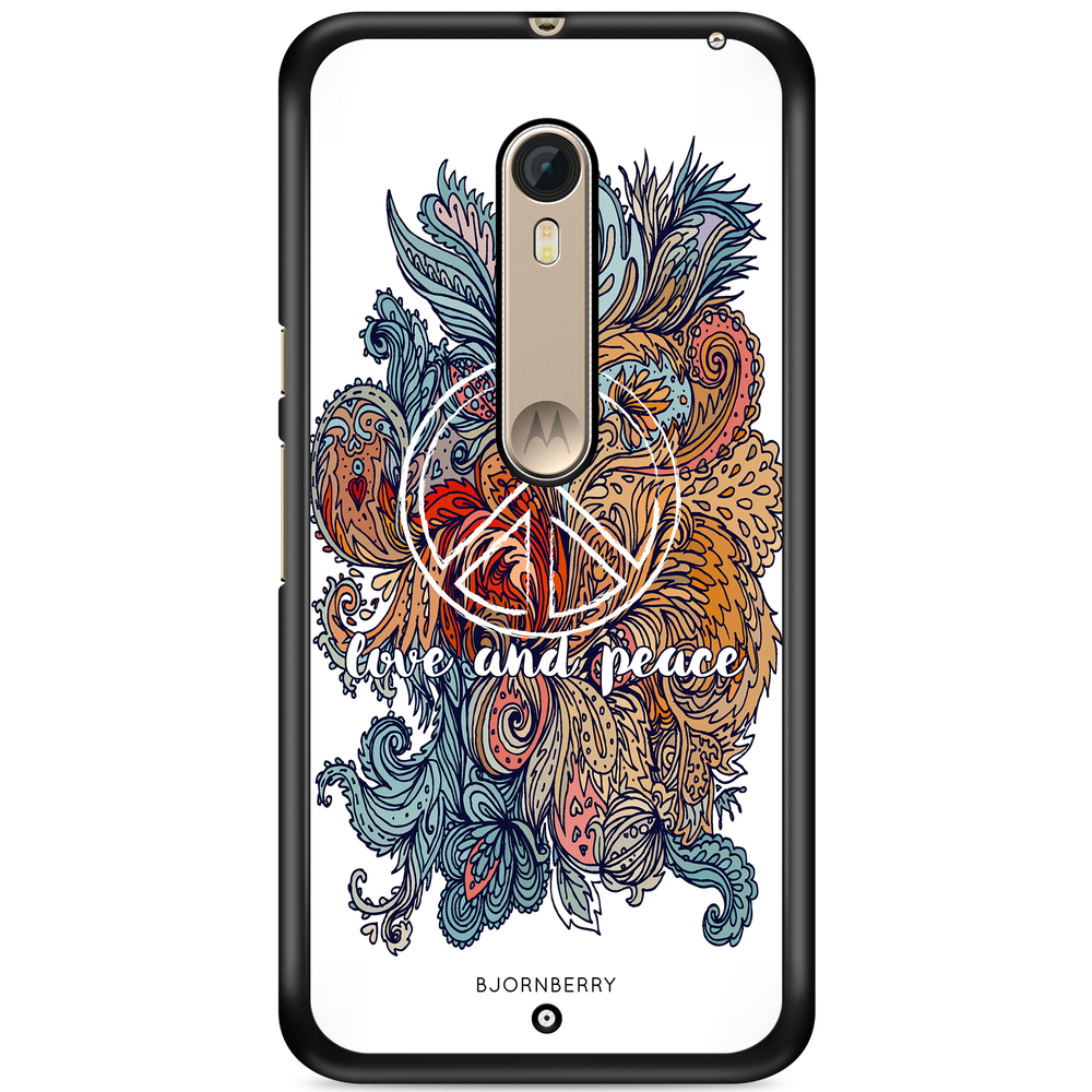 Moto X Style Case - Love and Peace