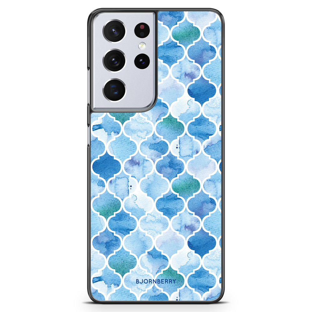 Samsung Galaxy S21 Ultra Case - Watercolour Moroccan