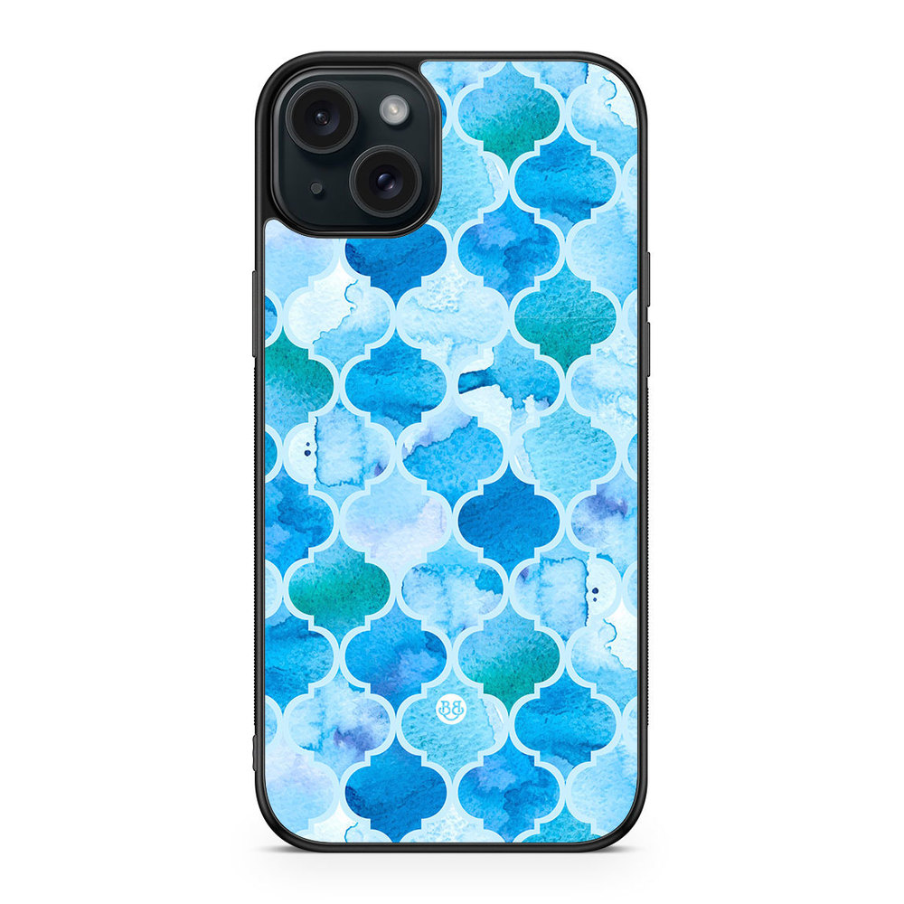 iPhone 15 Plus Case - Watercolor Moroccan