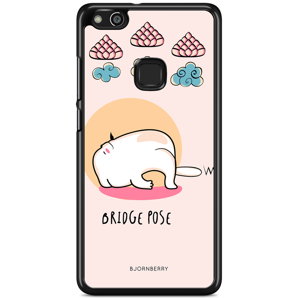 Huawei P10 Lite Case - Yoga Cat Bridge Pose