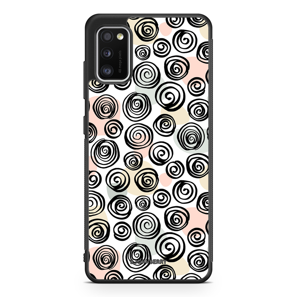Samsung Galaxy A41 Case - Circular Pattern