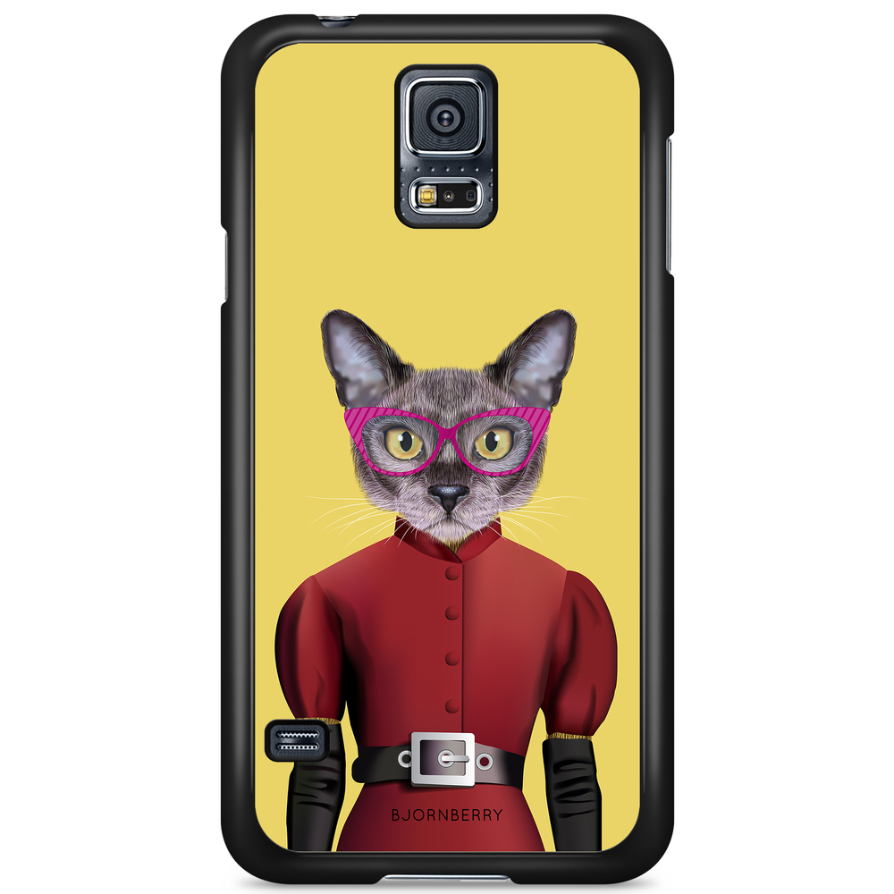Samsung Galaxy S5/S5 NEO Case - Hipster Cat