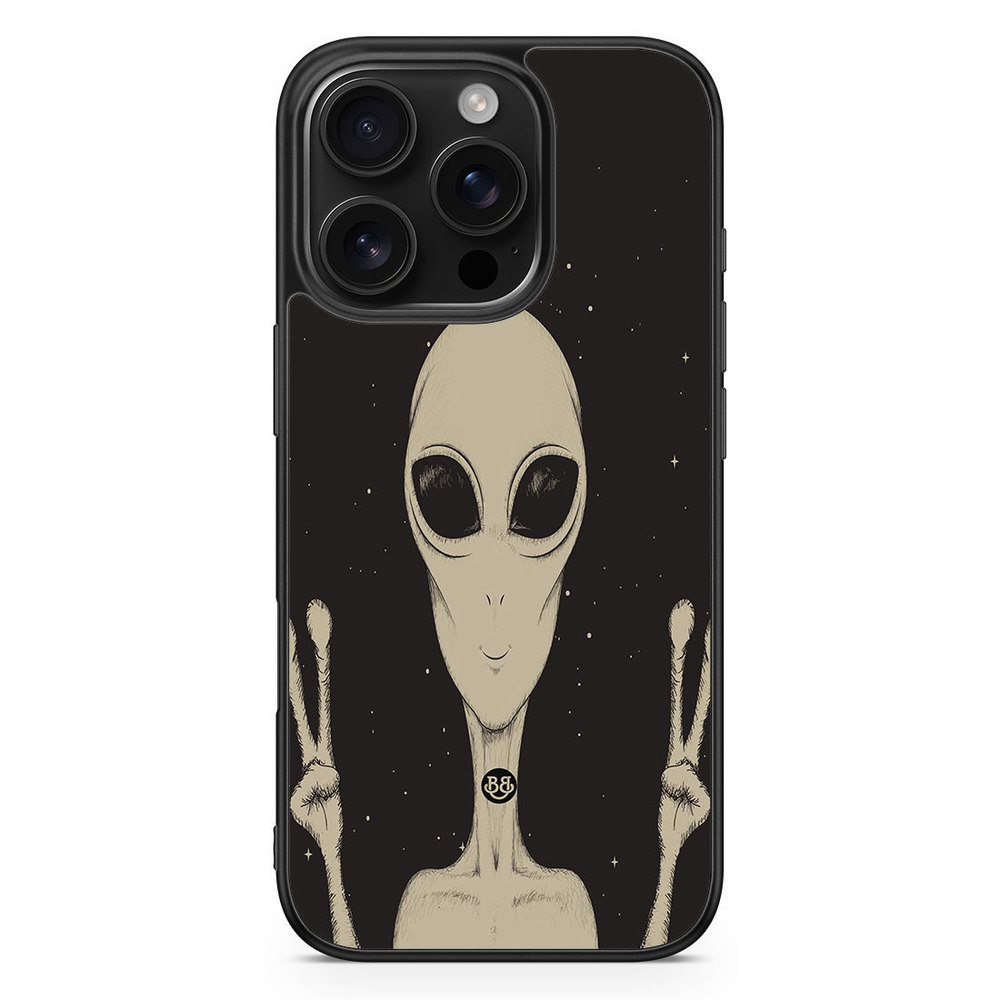 iPhone 16 Pro Case - Peace Alien