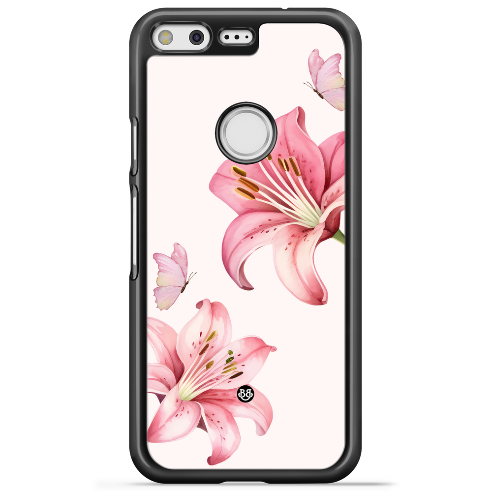 Google Pixel Case - WILD BLOOM - Pink Lily