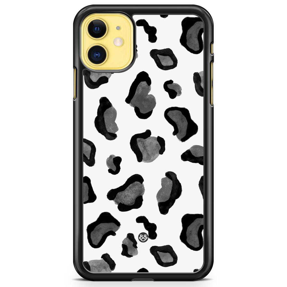 iPhone 11 Case - Grey Leopard