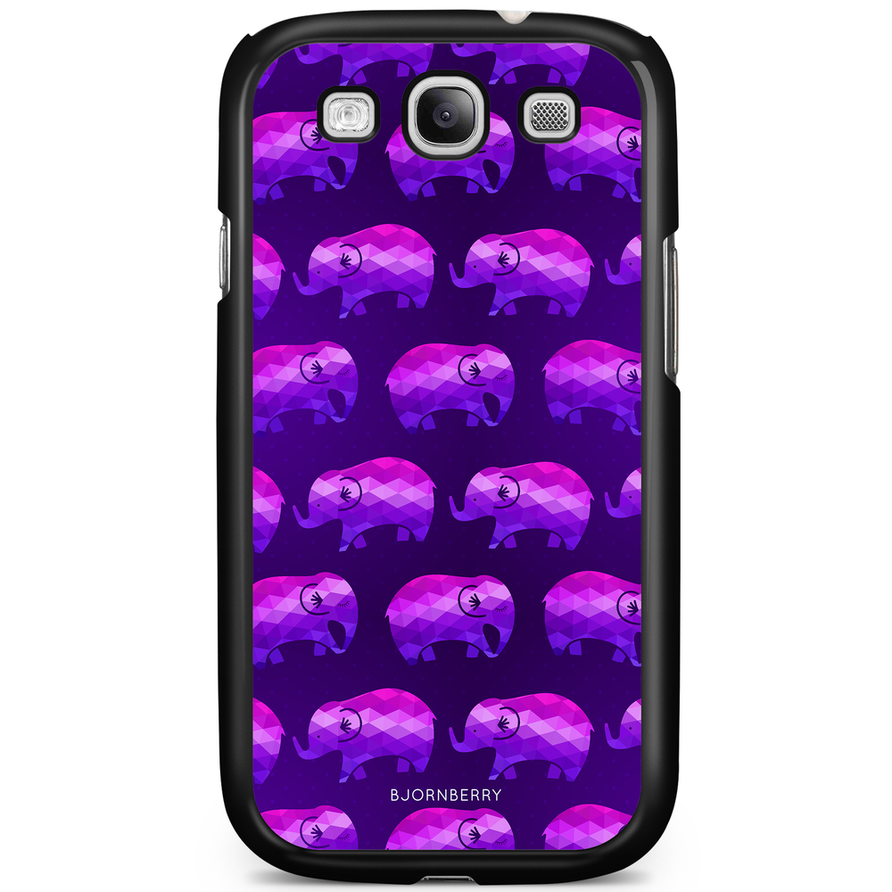 Samsung Galaxy S3 Mini Case - Purple Elephant