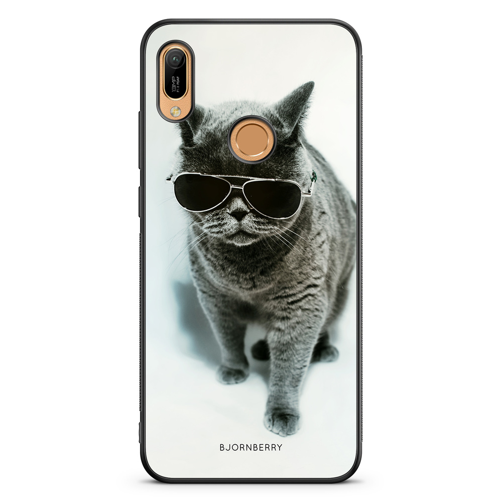 Huawei Y6 2019 Case - Cat Shades
