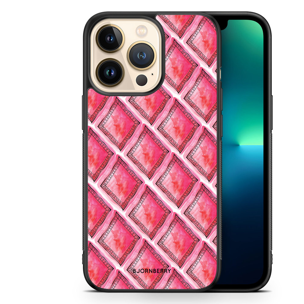 iPhone 13 Pro Case - Red Rhombus