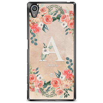 Sony Xperia Z5 Premium Case Custom - Monogram Sand
