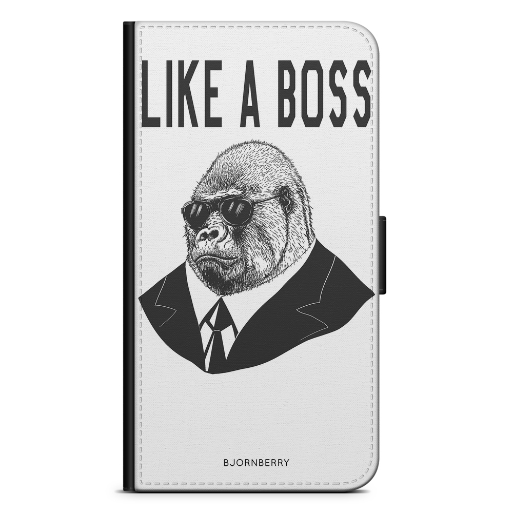Samsung Galaxy J3 (2016) Plånboksfodral - Like a boss | Mobilskal & Mobilfodral BJORNBERRY