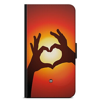 Motorola Moto E40 Wallet Case - Hands Heart