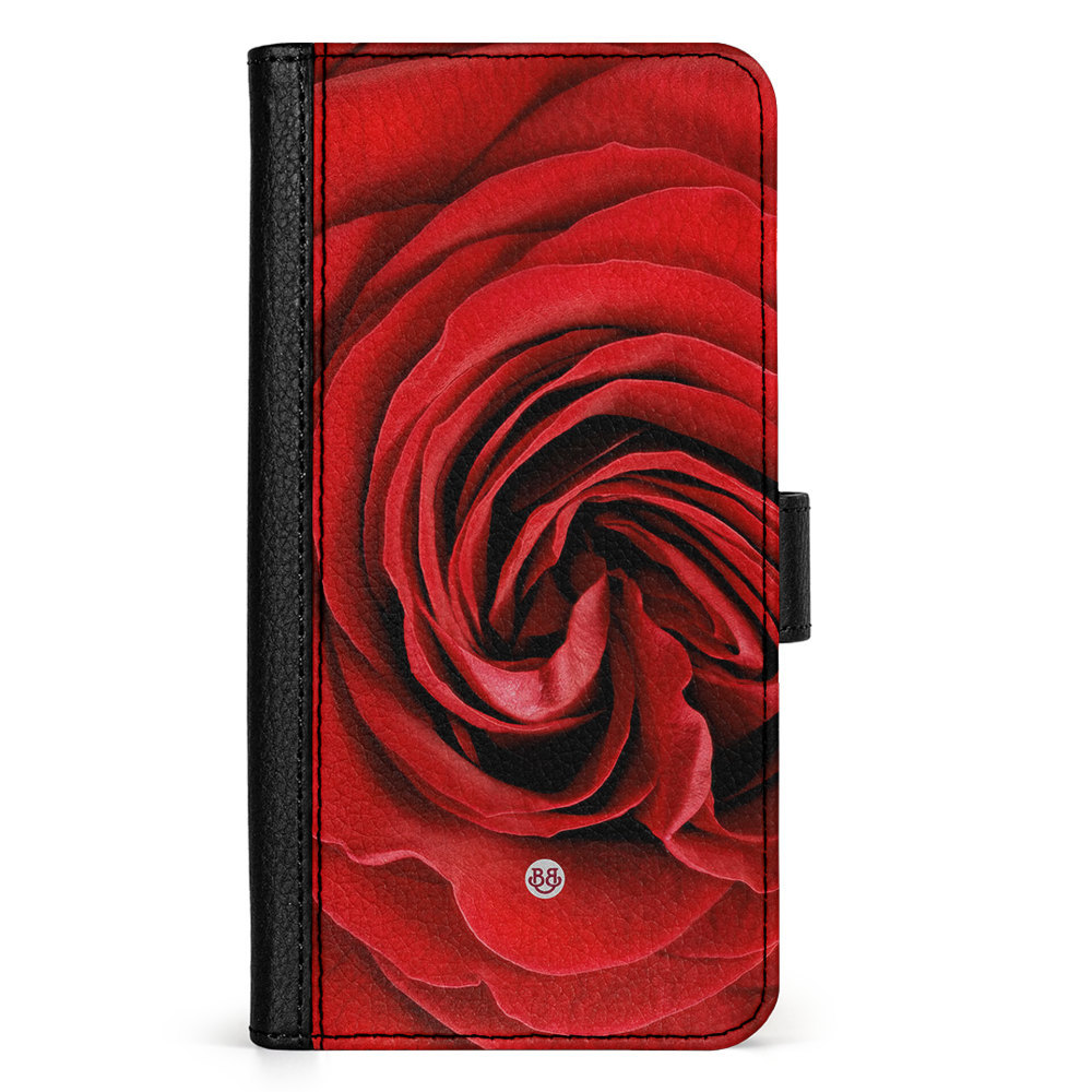 Doro 8050 Wallet Case - Red Rose