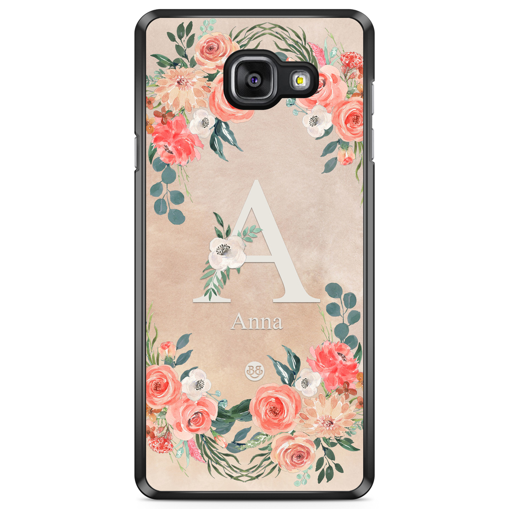 Samsung Galaxy A5 6 (2016) Case Custom - Monogram Sand