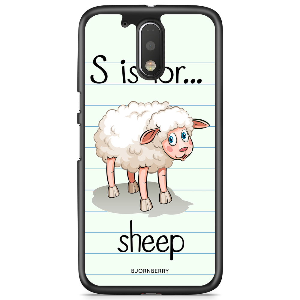 Moto G4/G4 Plus Case - S is for Sheep