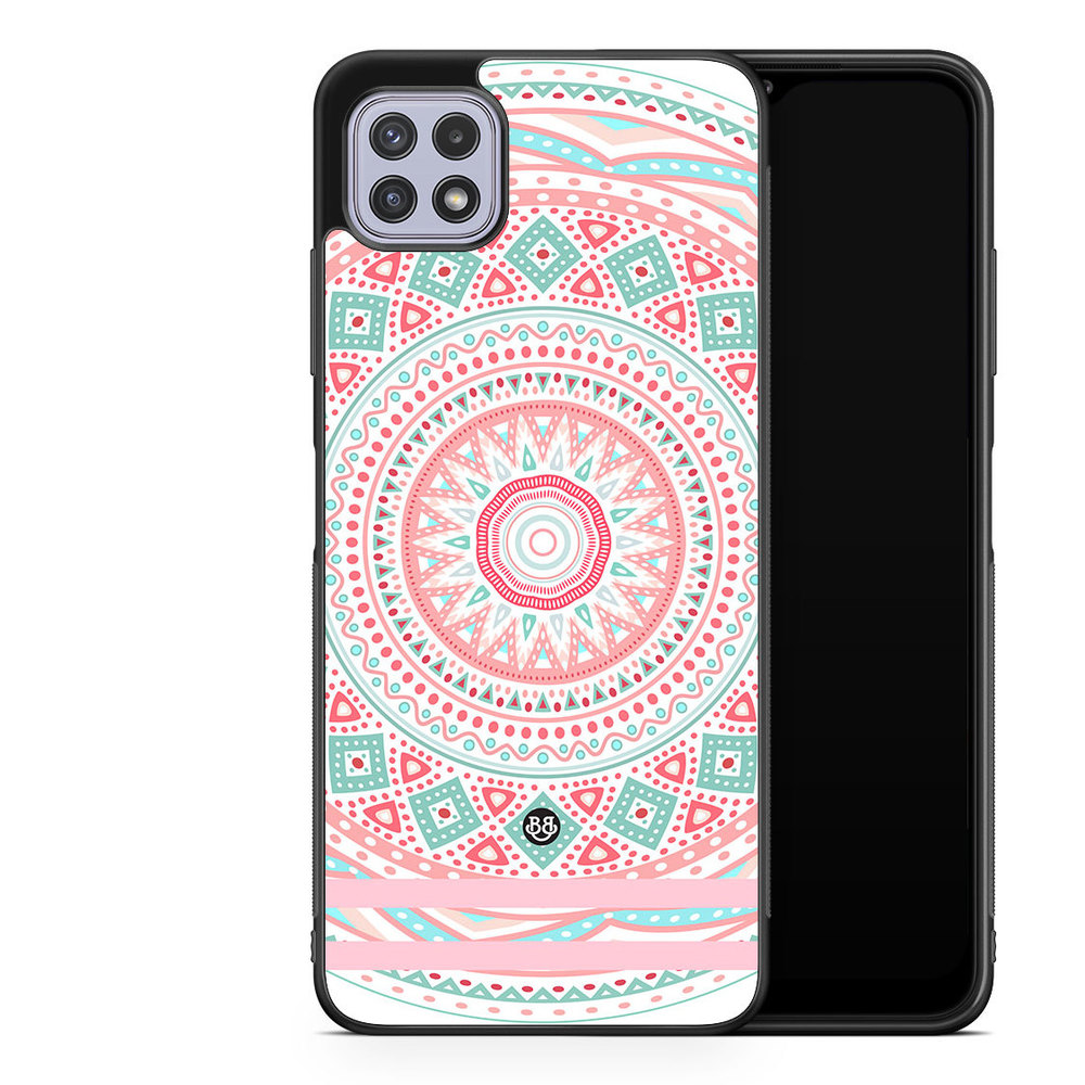 Samsung Galaxy A22 4G Case - Pastel Mandala
