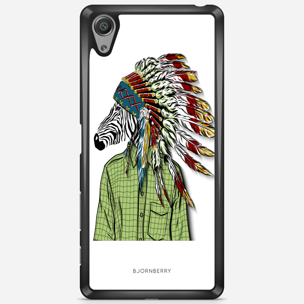 Sony Xperia X Performance Case - Hipster Zebra