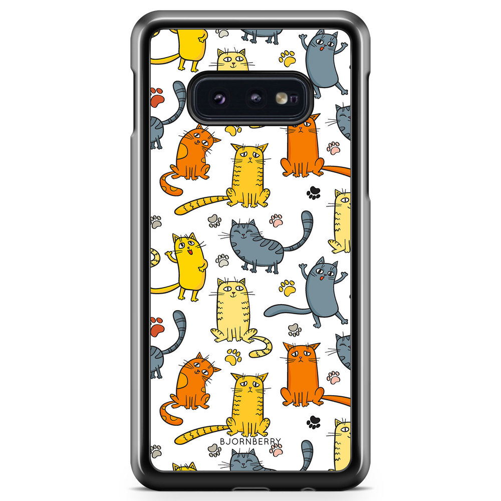 Samsung Galaxy S10e Case - Cat Pattern