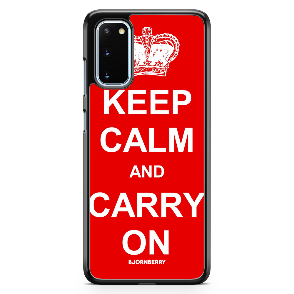 Samsung Galaxy S20 FE Case - Keep calm carry on