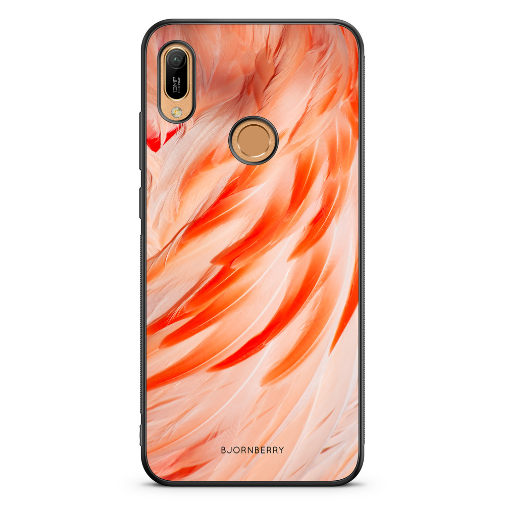 Huawei Y6 2019 Case - Flamingo Feathers