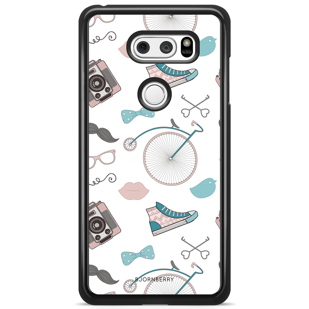 LG V30 Case - Hipster Pattern