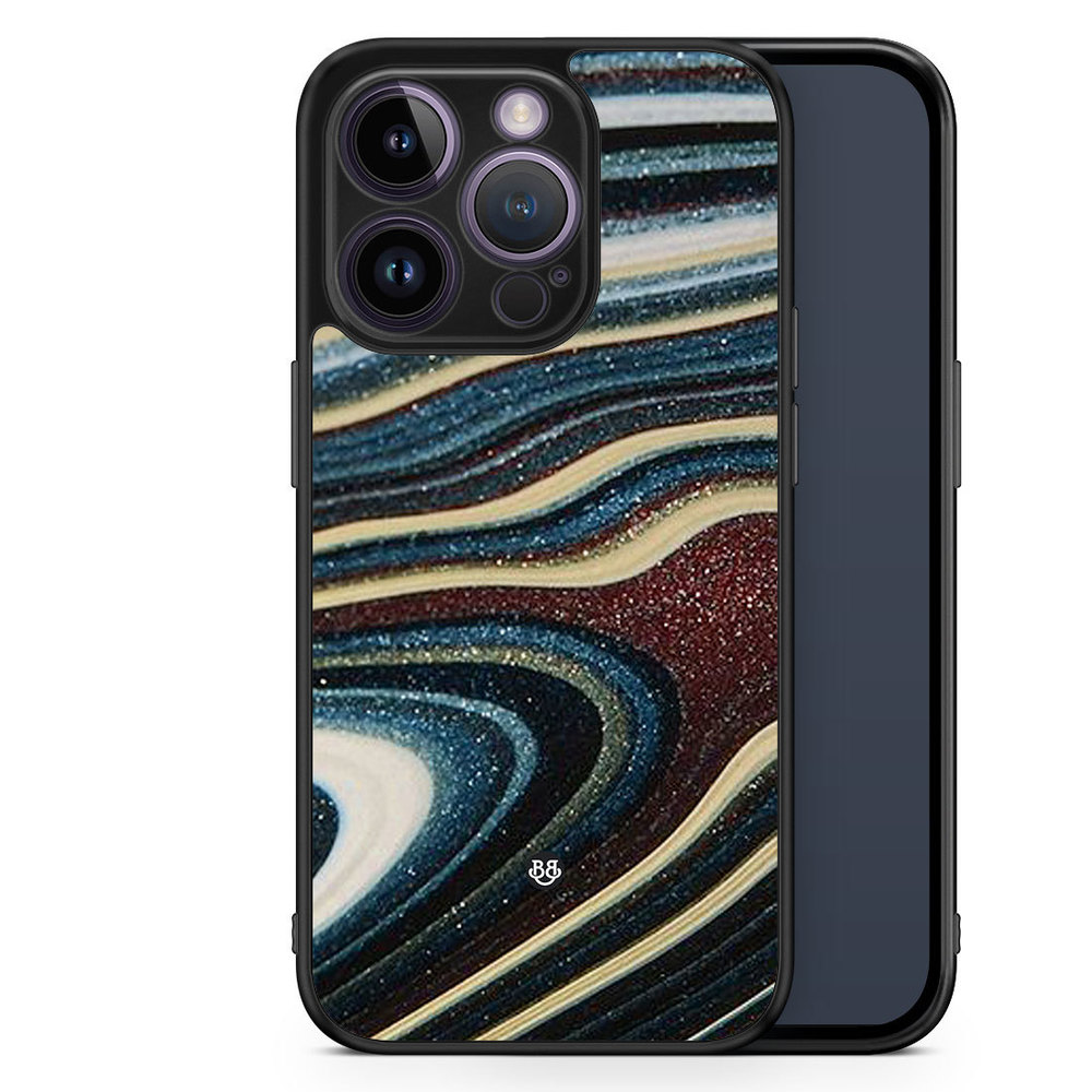 iPhone 14 Pro Case - Malachite Pattern