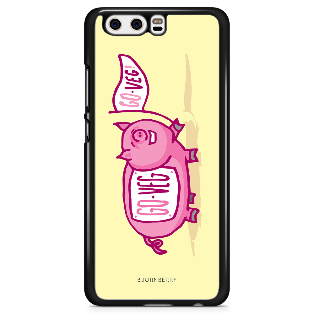 Huawei P10 Plus Case - Pink Pig