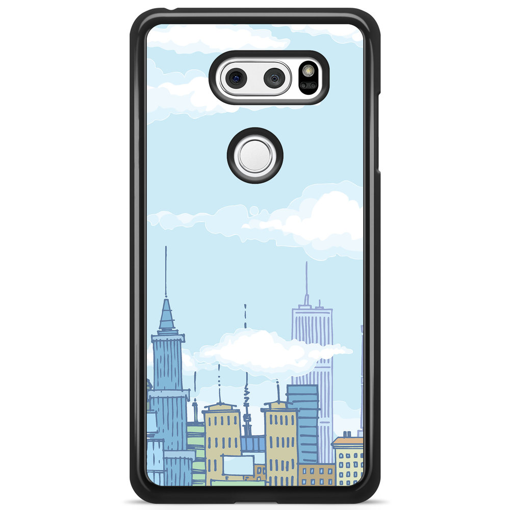LG V30 Case - Cartoon Skyline