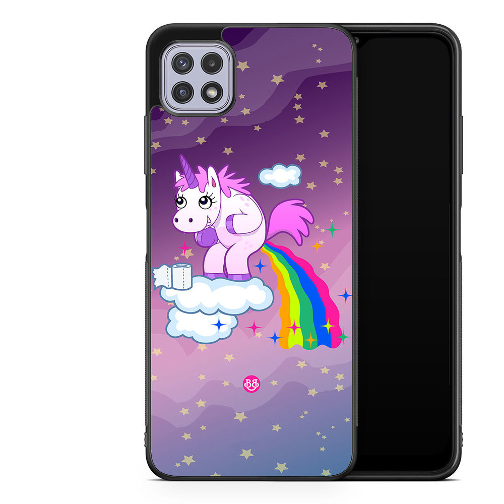 Samsung Galaxy A22 4G Case - Pooping Unicorn