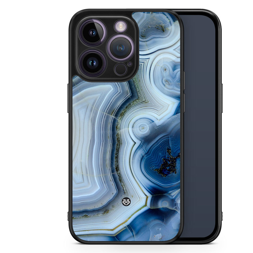 iPhone 14 Pro Case - Blue stone
