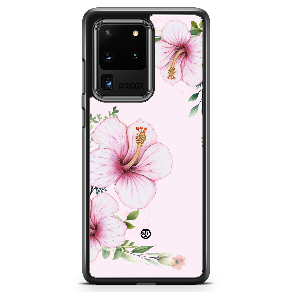 Samsung Galaxy S20 Ultra Case - WILD BLOOM - Soft Hibiscus