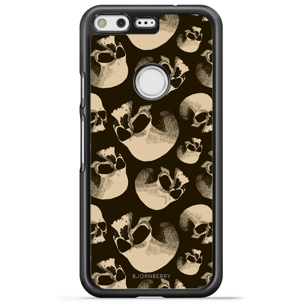 Google Pixel Case - Skull Pattern