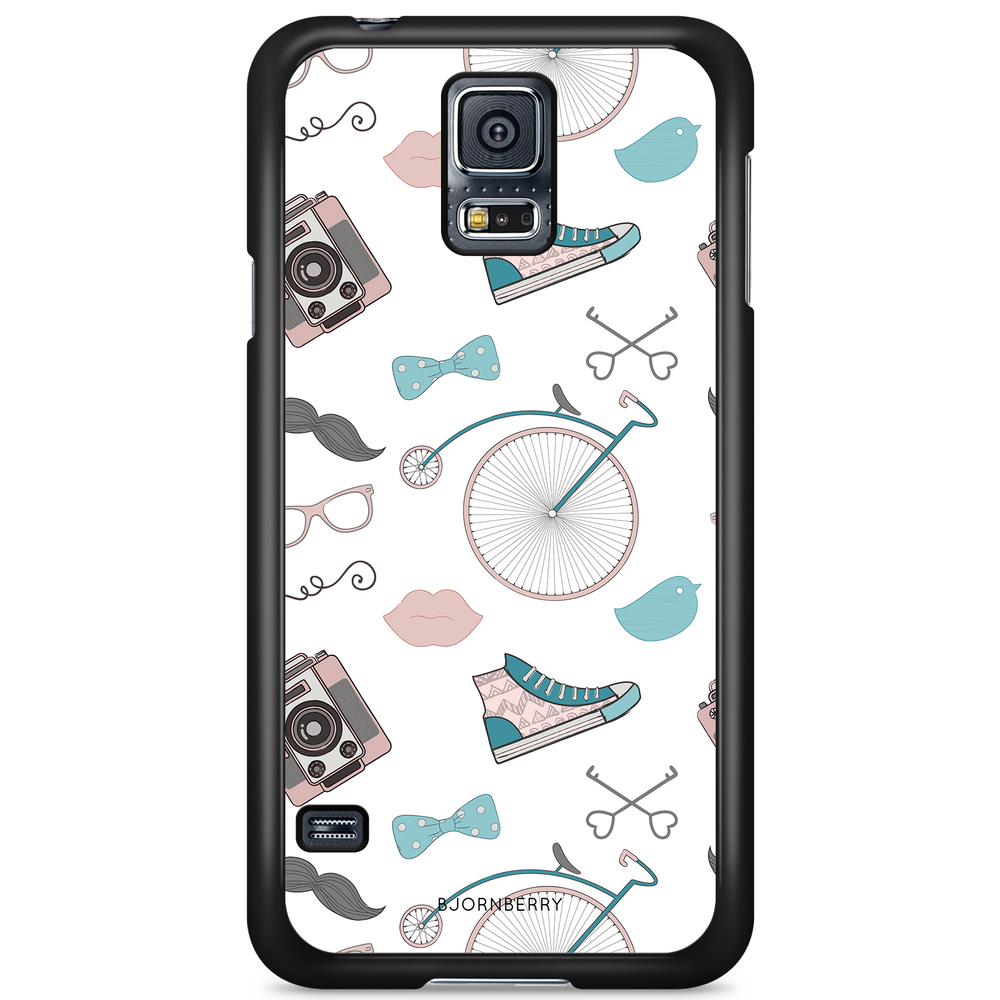 Samsung Galaxy S5/S5 NEO Case - Hipster Pattern