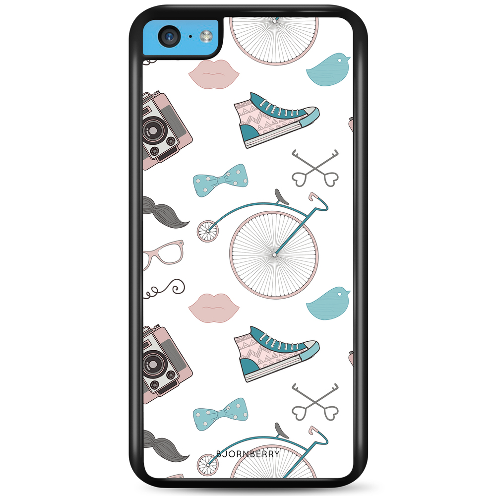 iPhone 5C Case - Hipster Pattern
