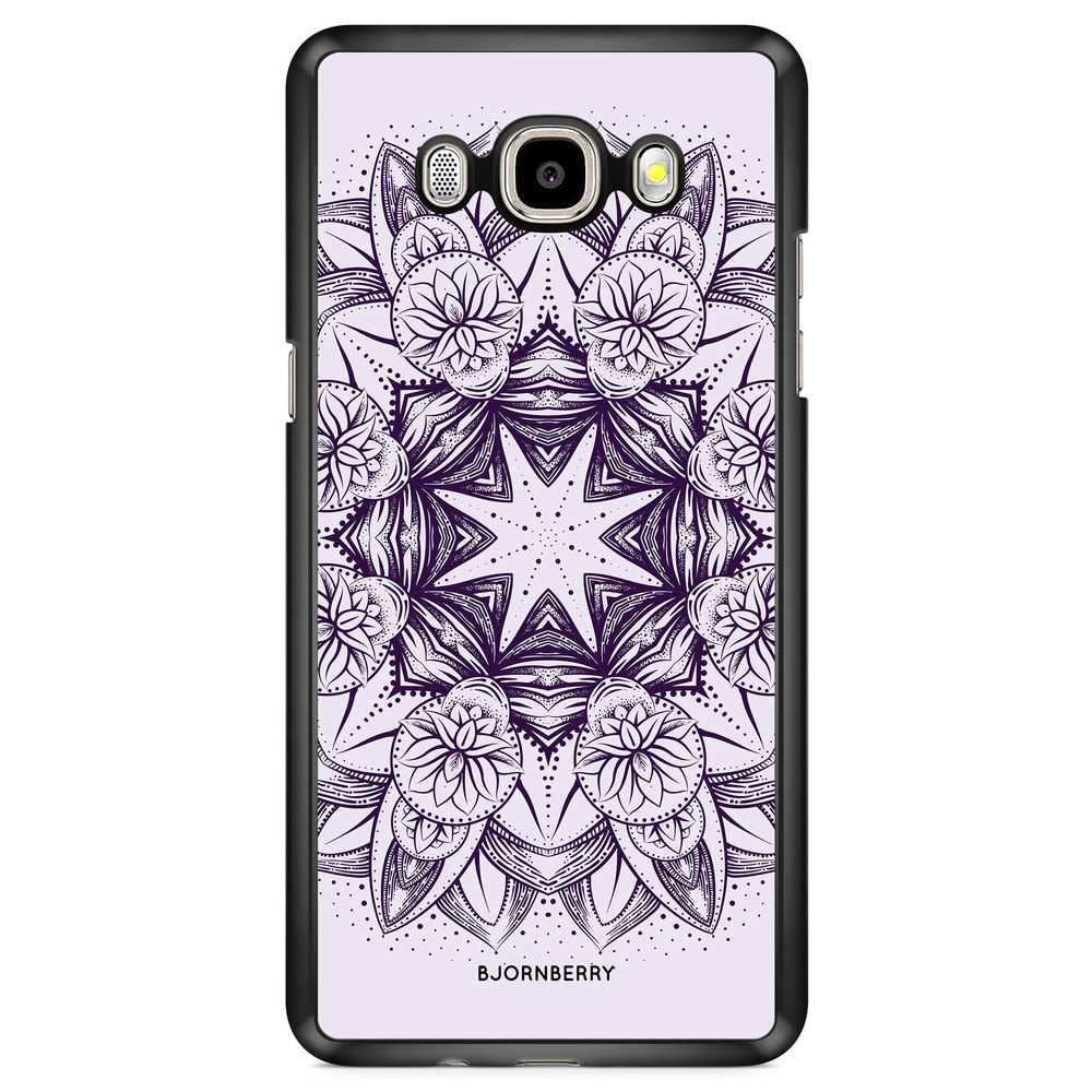 Samsung Galaxy J7 (2016) Case - Purple Mandala