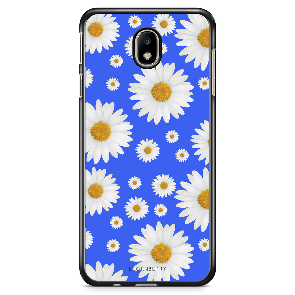 Samsung Galaxy J5 (2017) Case - Blue Daisy Flowers