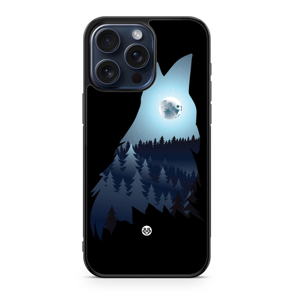 iPhone 15 Pro Max Case - Forest Wolf