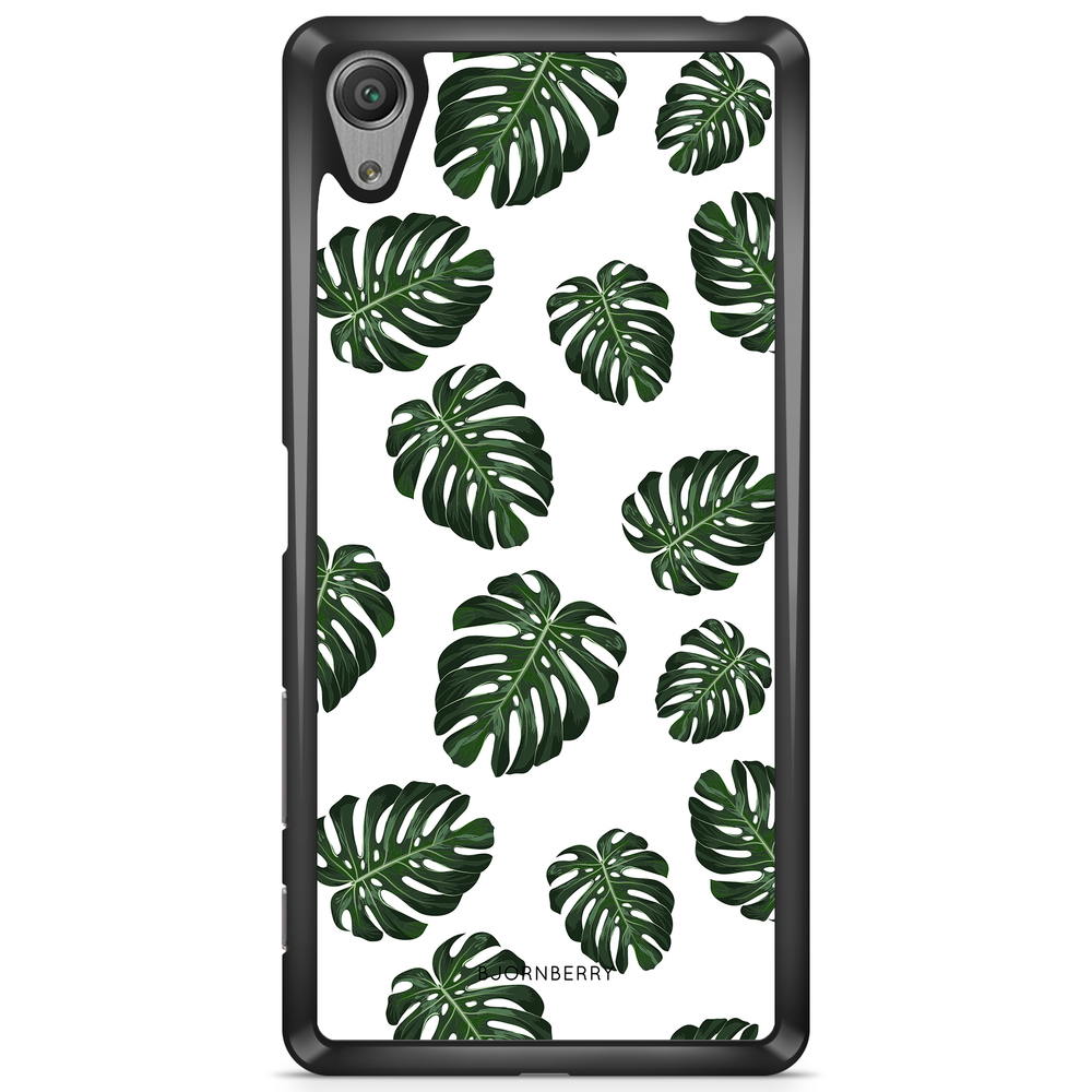 Sony Xperia XA1 Case - Monstera Pattern