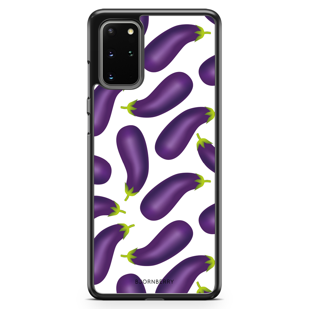 Samsung Galaxy S20 Plus Case - Eggplant Pattern
