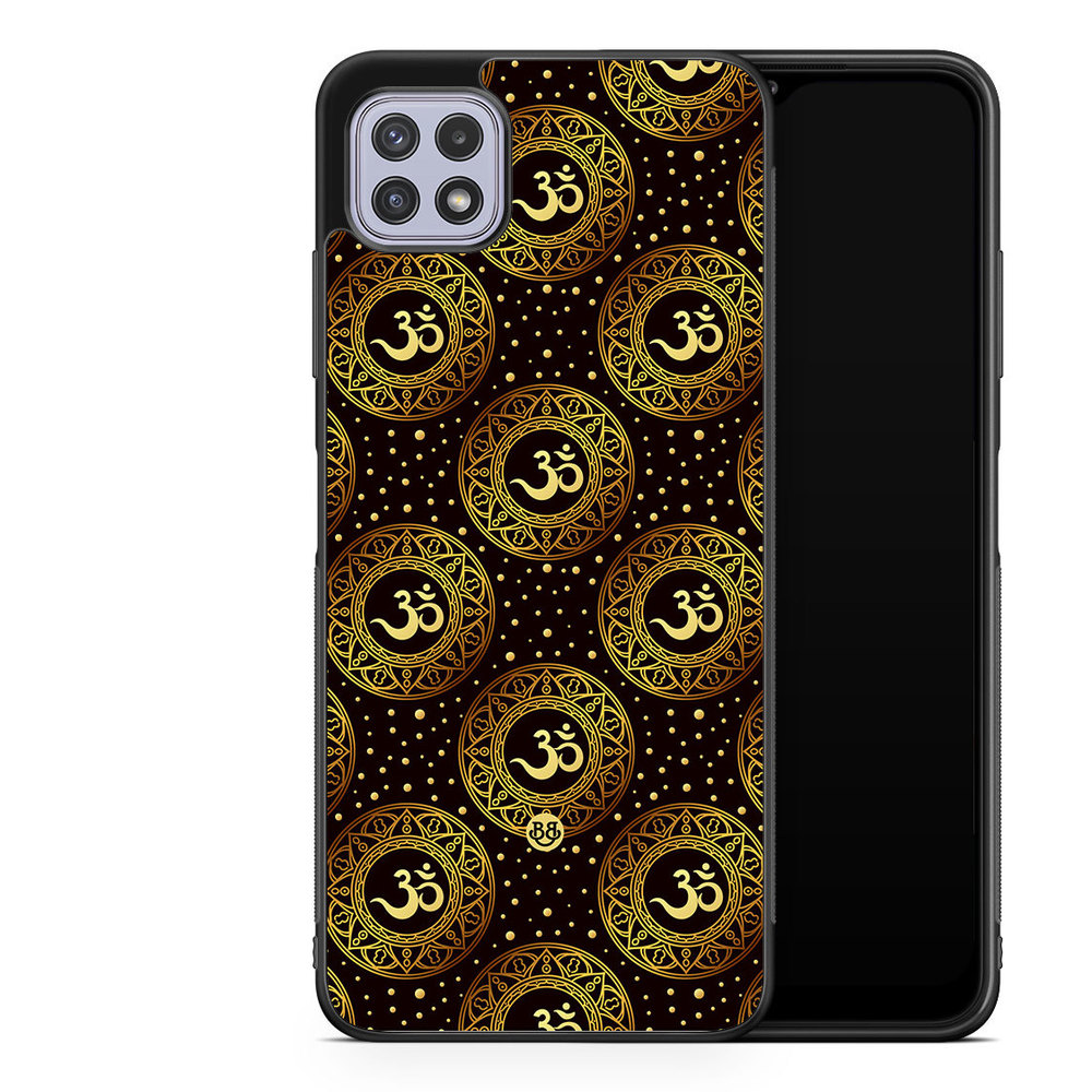 Samsung Galaxy A22 4G Case - Om Pattern