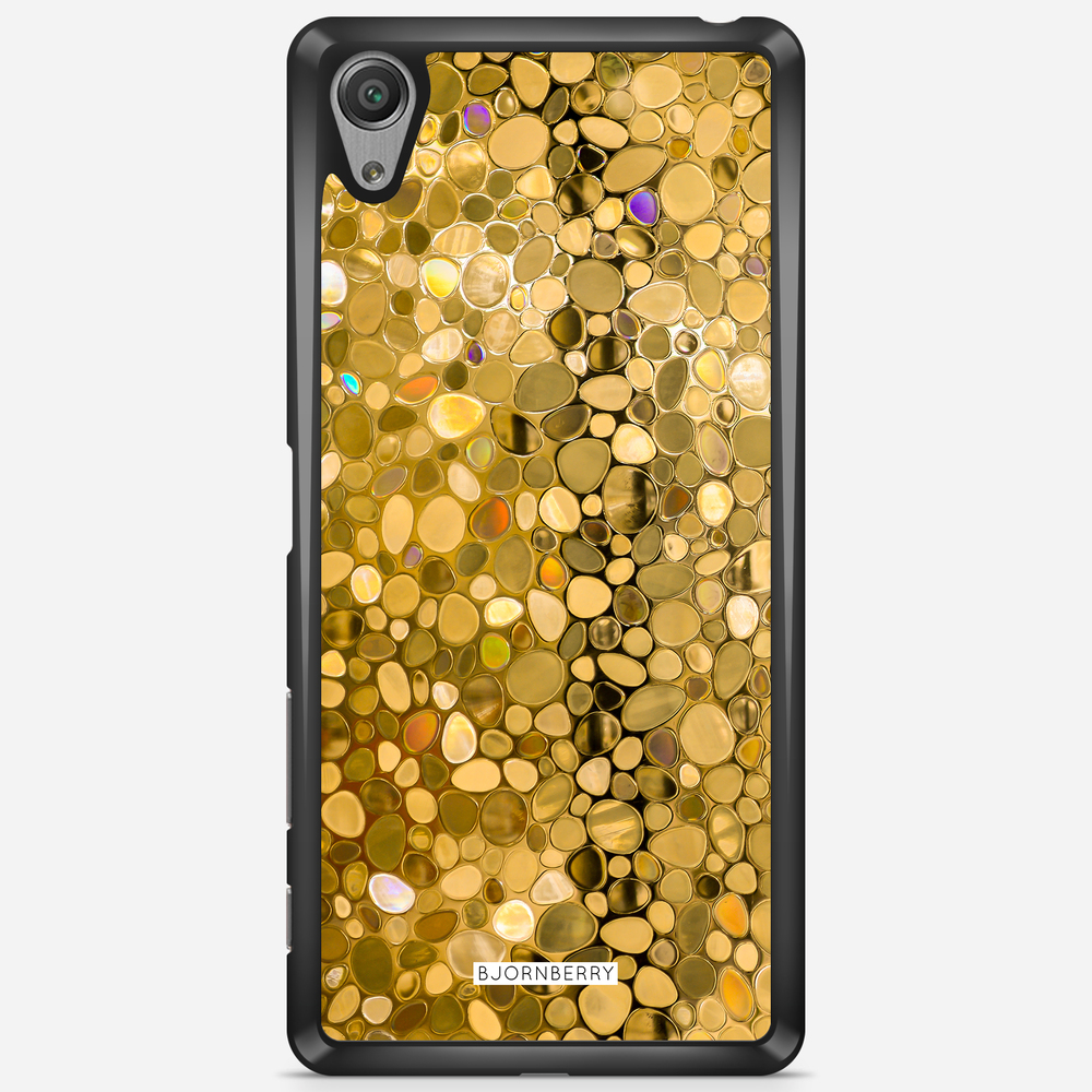 Sony Xperia X Performance Case - Stained Glass Gold