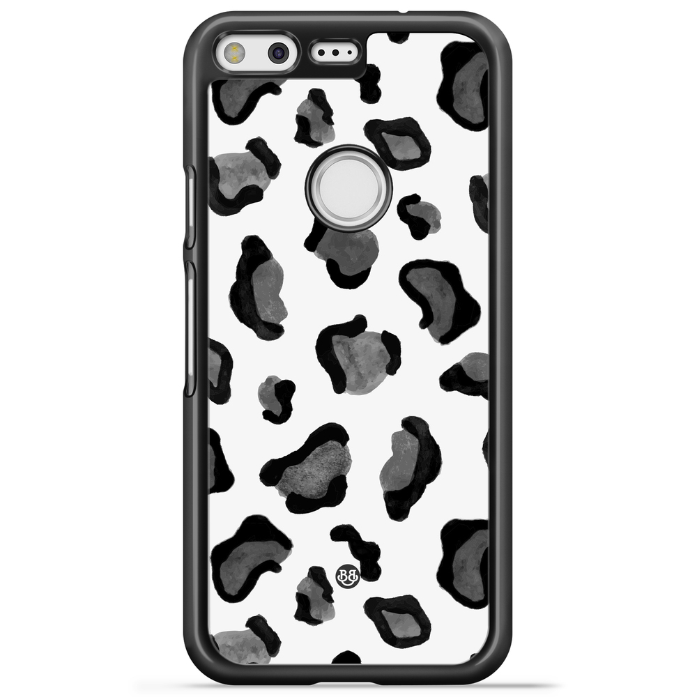 Google Pixel Case - Grey Leopard