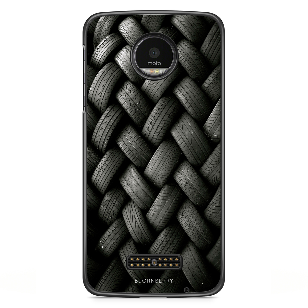 Moto Z2 Play Skal - Däck vägg