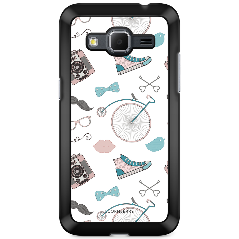 Samsung Galaxy Core Prime Case - Hipster Pattern